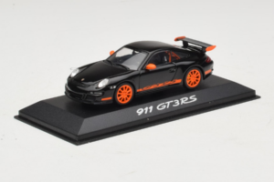 Porsche 911 997 GT3 RS Nero Arancione Minichamps 1:43 WAP02012817-R1 Pressofusione — immagine 2 di 4