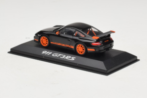 Porsche 911 997 GT3 RS Nero Arancione Minichamps 1:43 WAP02012817-R1 Pressofusione — immagine 3 di 4
