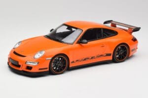 Porsche 911 997 GT3 RS Arancione Minichamps 1:18 155062122 Pressofusione