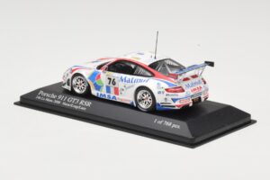 Porsche 911 997 GT3 RSR #76 IMSA Performance Matmut R. Narac / R. Lietz / P. Long 24 Hours of Le Mans 2008 Minichamps 1:43 40 — immagine 3 di 4