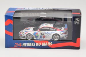 Porsche 911 997 GT3 RSR #76 IMSA Performance Matmut R. Narac / R. Lietz / P. Long 24 Hours of Le Mans 2008 Minichamps 1:43 40 — immagine 4 di 4