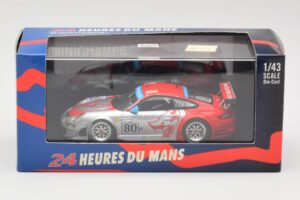 Porsche 911 997 GT3 RSR #80 Flying Lizard J. Van Overbeek / J. Bergmeister / S. Neiman 24 Hours of Le Mans 2008 Minichamps 1: — immagine 4 di 4