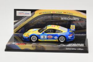 Porsche 911 997 GT3 RSR #3 24 Hours Nurburgring 2008 Minichamps 1:43 437087803 Pressofusione