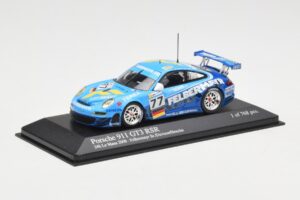 Porsche 911 997 GT3 RSR #77 Felbermayr-Proton Davidson / Henzler 24 Hours of Le Mans 2008 Minichamps 1:43 400087877 Pressofus — immagine 2 di 4