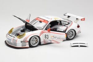 Porsche 911 997 GT3 RSR #83 Team Seikel L. Nielsen / M. Ehret / D. Farnbacher 24 Hours of Le Mans 2006 Minichamps 1:18 100066 — immagine 2 di 8