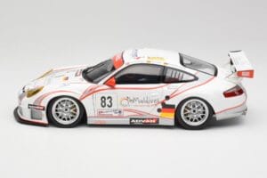 Porsche 911 997 GT3 RSR #83 Team Seikel L. Nielsen / M. Ehret / D. Farnbacher 24 Hours of Le Mans 2006 Minichamps 1:18 100066 — immagine 4 di 8