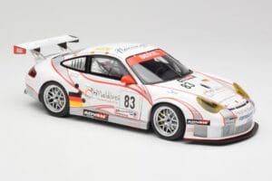 Porsche 911 997 GT3 RSR #83 Team Seikel L. Nielsen / M. Ehret / D. Farnbacher 24 Hours of Le Mans 2006 Minichamps 1:18 100066 — immagine 6 di 8