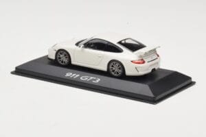 Porsche 911 997 GT3 Bianco Minichamps 1:43 WAP0202080C Pressofusione — immagine 3 di 4
