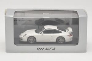 Porsche 911 997 GT3 Bianco Minichamps 1:43 WAP0202080C Pressofusione — immagine 4 di 4