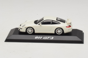 Porsche 911 997 GT3 Bianco Minichamps 1:43 WAP02012016 Pressofusione