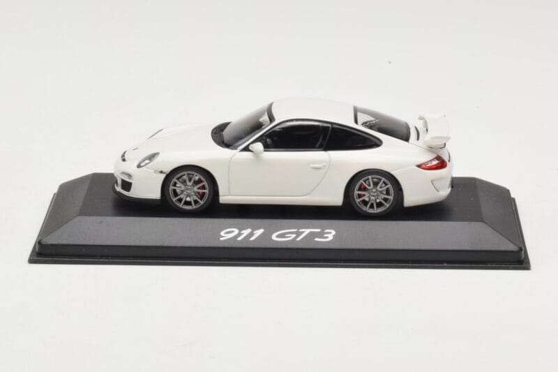 Porsche 911 997 GT3 Bianco Minichamps 1:43 WAP0202080C Pressofusione
