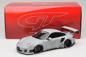 Porsche 911 997 Liberty Walk Grigio GT Spirit 1:18 GT126 Resina — immagine 6 di 6
