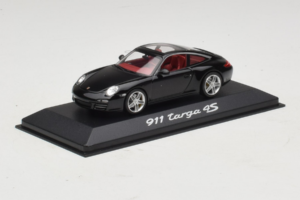 Porsche 911 997 Targa 4S Nero Minichamps 1:43 WAP02002518 Pressofusione — immagine 2 di 4