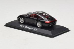 Porsche 911 997 Targa 4S Nero Minichamps 1:43 WAP02002518 Pressofusione — immagine 3 di 4
