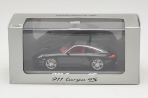 Porsche 911 997 Targa 4S Nero Minichamps 1:43 WAP02002518 Pressofusione — immagine 4 di 4