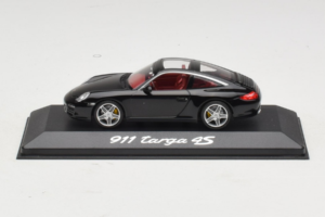 Porsche 911 997 Targa 4S Nero Minichamps 1:43 WAP02002518 Pressofusione