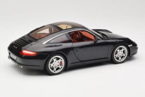 Porsche 911 997 Targa Nero Norev 1:18 187506 Pressofusione — immagine 3 di 8