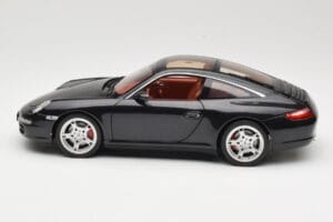 Porsche 911 997 Targa Nero Norev 1:18 187506 Pressofusione — immagine 4 di 8