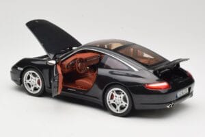 Porsche 911 997 Targa Nero Norev 1:18 187506 Pressofusione — immagine 5 di 8