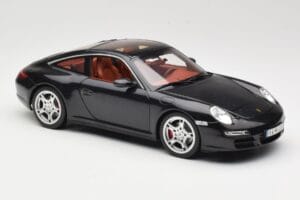 Porsche 911 997 Targa Nero Norev 1:18 187506 Pressofusione — immagine 6 di 8