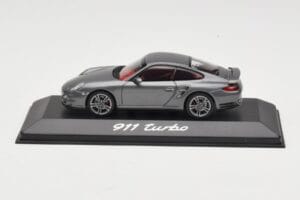 Porsche 911 997 Turbo Anthracite Grey Minichamps 1:43 WAP0200010A Pressofusione