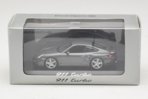 Porsche 911 997 Turbo Grey Metallic Minichamps 1:43 WAP02013116 Pressofusione — immagine 4 di 4