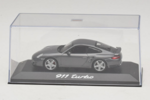 Porsche 911 997 Turbo Grey Metallic Minichamps 1:43 WAP02013016 Pressofusione — immagine 4 di 5