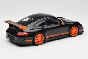 Porsche 911 997.1 GT3 RS Nero Minichamps 1:18 155062121 Pressofusione — immagine 2 di 6
