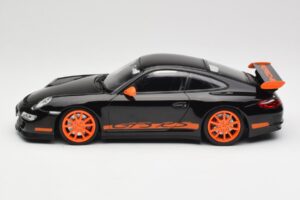Porsche 911 997.1 GT3 RS Nero Minichamps 1:18 155062121 Pressofusione — immagine 3 di 6