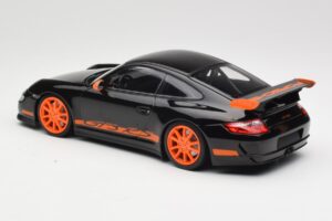Porsche 911 997.1 GT3 RS Nero Minichamps 1:18 155062121 Pressofusione — immagine 5 di 6