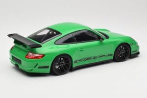Porsche 911 997.1 GT3 RS Verde Minichamps 1:18 155062124 Pressofusione — immagine 2 di 6