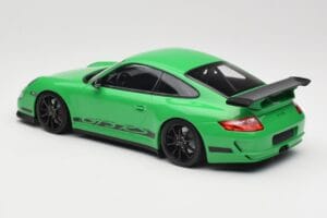Porsche 911 997.1 GT3 RS Verde Minichamps 1:18 155062124 Pressofusione — immagine 5 di 6