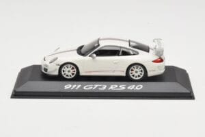 Porsche 911 997.2 GT3 RS 4.0 Bianco Minichamps 1:43 WAP0200010C Pressofusione