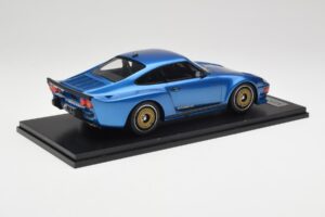 Porsche 911 930 Almeras Biturbo 3.3 Blu Kess 1:18 KE18005A Resina — immagine 2 di 6