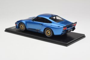 Porsche 911 930 Almeras Biturbo 3.3 Blu Kess 1:18 KE18005A Resina — immagine 4 di 6