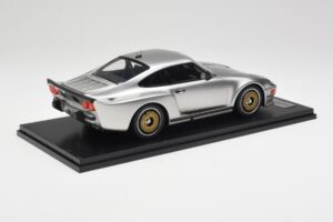 Porsche 911 930 Almeras Biturbo 3.3 Argento Kess 1:18 KE18005B Resina — immagine 2 di 6
