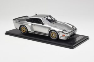 Porsche 911 930 Almeras Biturbo 3.3 Argento Kess 1:18 KE18005B Resina — immagine 4 di 6