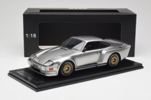 Porsche 911 930 Almeras Biturbo 3.3 Argento Kess 1:18 KE18005B Resina — immagine 6 di 6