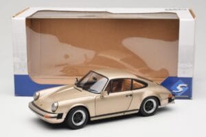 Porsche 911 Carrera 3.2 Bronzo Solido 1:18 S1802602 Pressofusione — immagine 8 di 8