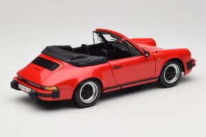 Porsche 911 SC Cabriolet Rosso Minichamps 1:18 100063030 Pressofusione — immagine 3 di 8