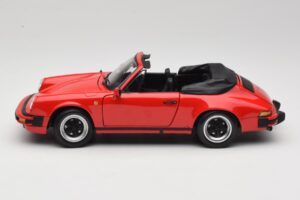 Porsche 911 SC Cabriolet Rosso Minichamps 1:18 100063030 Pressofusione — immagine 4 di 8