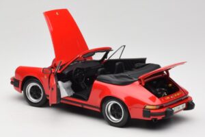 Porsche 911 SC Cabriolet Rosso Minichamps 1:18 100063030 Pressofusione — immagine 5 di 8