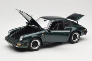 Porsche 911 Carrera Green Metallic Minichamps 1:18 100063022 Pressofusione — immagine 2 di 8