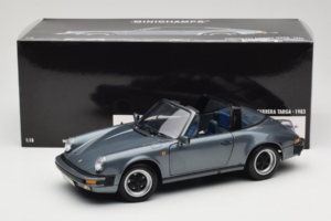 Porsche 911 SC Argento Minichamps 1:18 100063060 Pressofusione — immagine 8 di 8