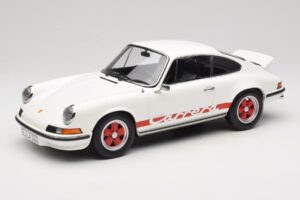Porsche 911 Carrera RS 2.7 Grand Prix White With Red Norev 1:12 127514 Pressofusione