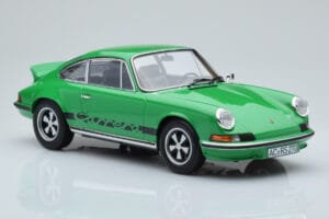 Porsche 911 Carrera RS 2.7 Verde Norev 1:18 187680 Pressofusione — immagine 4 di 6