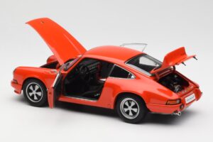 Porsche 911 Carrera RS 2.7 Arancione AUTOart 1:18 78057 Pressofusione — immagine 5 di 8