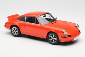 Porsche 911 Carrera RS 2.7 Arancione AUTOart 1:18 78057 Pressofusione — immagine 6 di 8