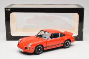 Porsche 911 Carrera RS 2.7 Arancione & Strisce Nere AUTOart 1:18 78054 Pressofusione — immagine 8 di 8