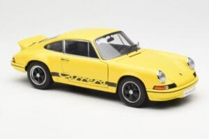 Porsche 911 Carrera RS 2.7 Giallo AUTOart 1:18 78053 Pressofusione — immagine 6 di 8
